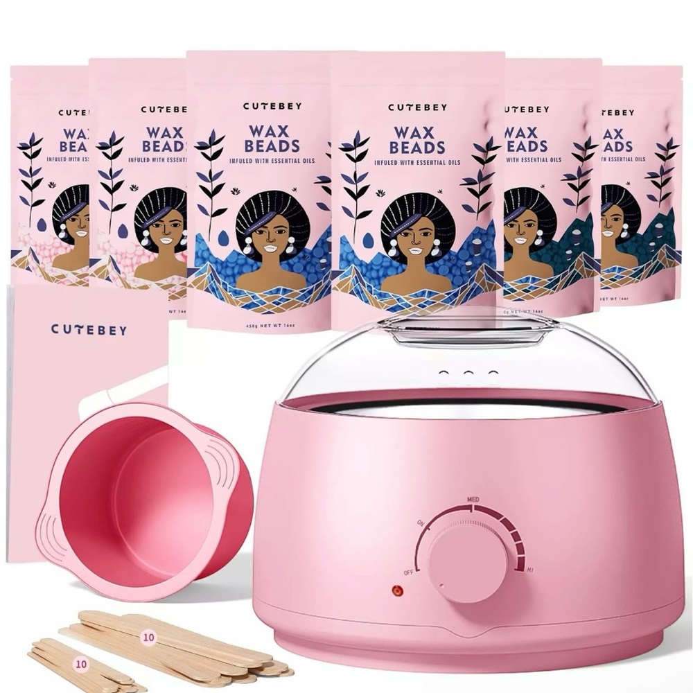 Wax Kit Waxing Kit for Women Bikini Hard Wax Kit for Hair Removal Sensitive Skin